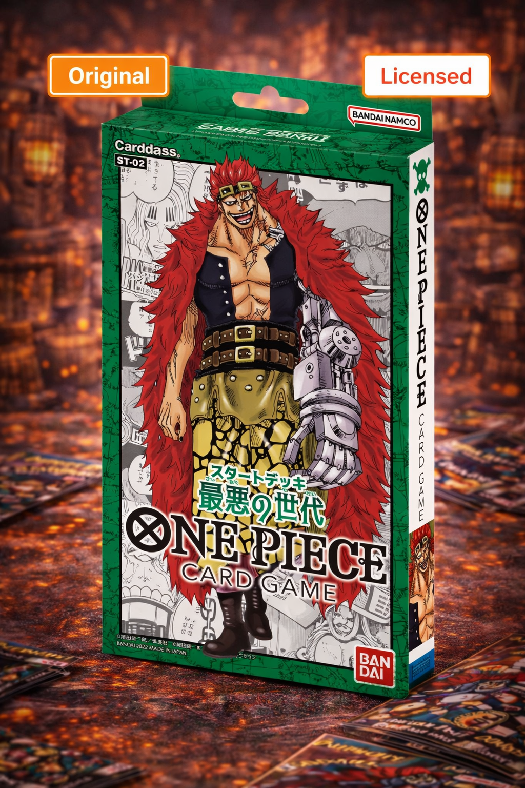 One Piece Card Game ST-02 Starter Deck Worst Generation (Japanese) | Wizplex One Piece Card Game ST-02 Starter Deck Worst Generation (Japanese) | Wizplex