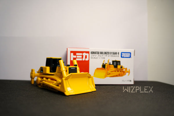 Tomica No.56 Komatsu Bulldozer Diecast Scale Model Car Collectible