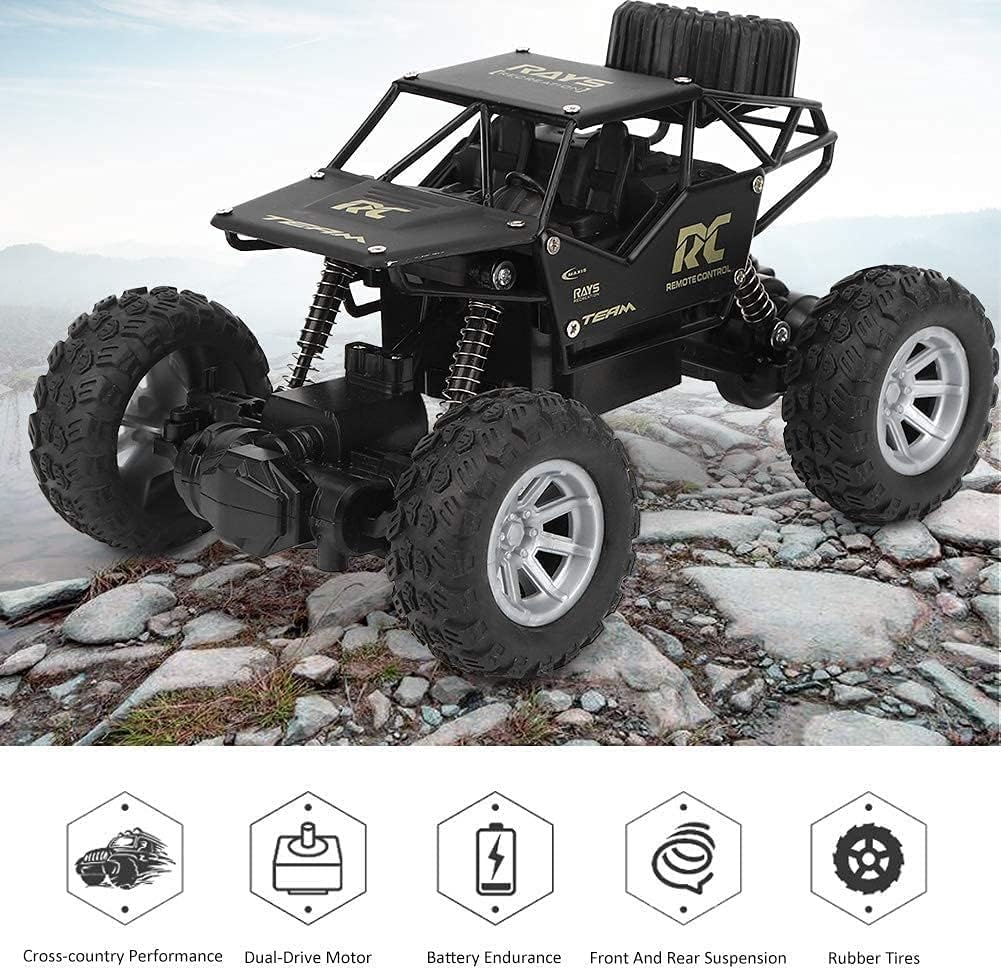 Remote Control Rock Leader Rock Crawler Monster Truck 1:18 Scale